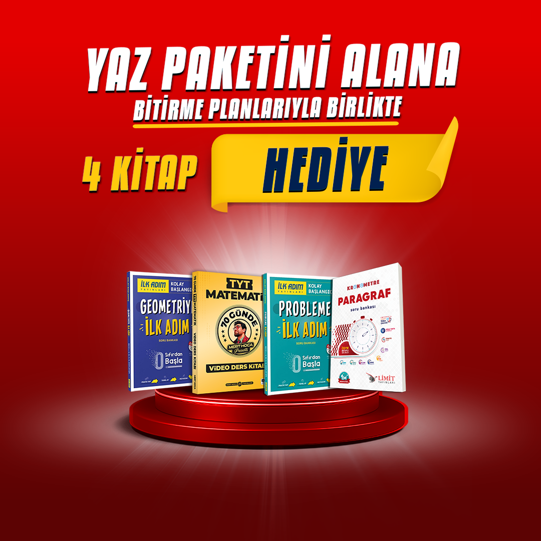 2026 TYT YAZ'DAN SINAVA KADAR DENEME PAKETİ