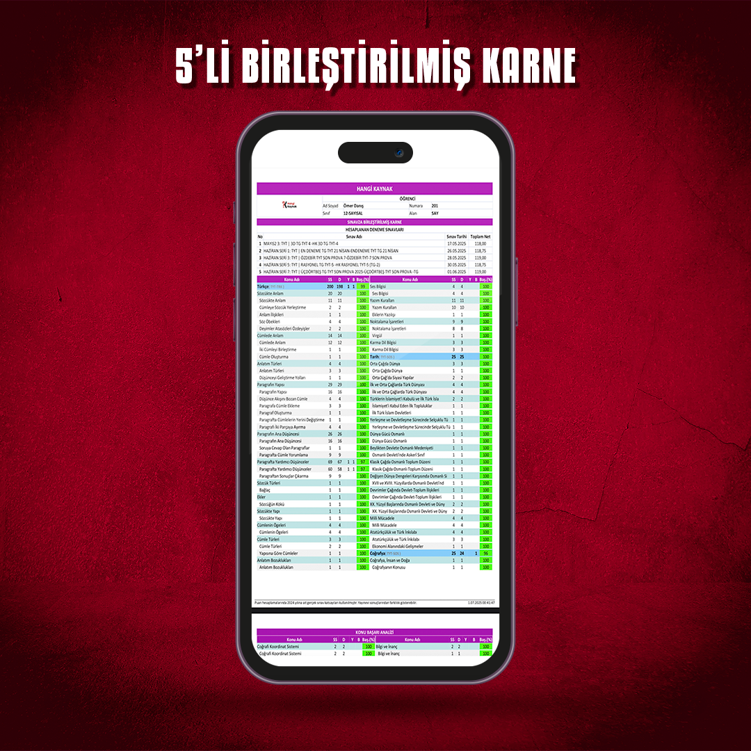 2026 TYT YAZ'DAN SINAVA KADAR DENEME PAKETİ