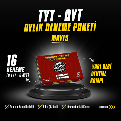 2026 YKS MAYIS YARI SERİ DENEME PAKETİ