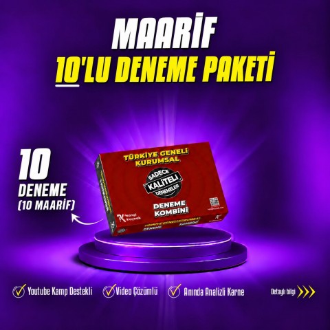 2027 10'LU MAARİF DENEME KULÜBÜ